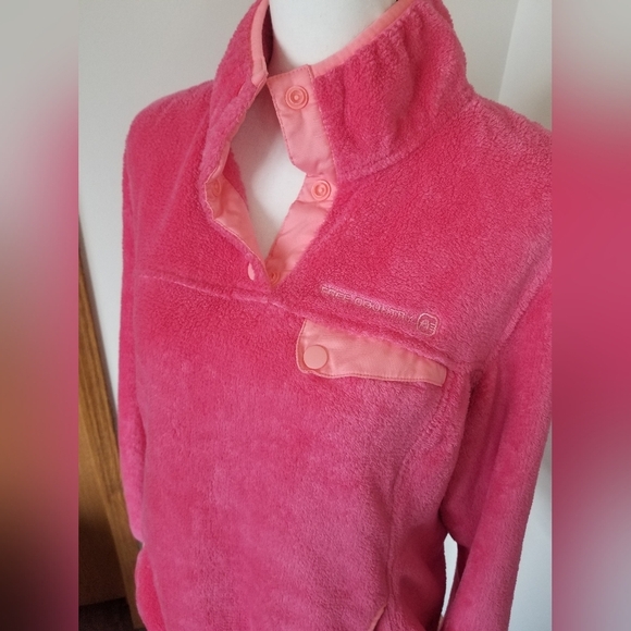 Free Country Pink Pull Over Sweater - Picture 2 of 4